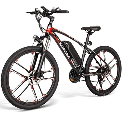 Electric Mountain Bike : NAYY Electric Bike for Adults, Electric Mountain Bike 26" 48V 350W 8Ah Removable Lithium-Ion Battery Electric Bikes for Adult Disc Brakes Load Capacity 100 Kg