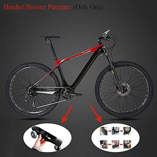 Electric Mountain Bike : Oito Electric Mountain Bike Moped LCD Liquid Crystal Instrument Adult Use 36v Lithium Battery Built-In External 27.5 Inch 21 Speed Shifter, C1