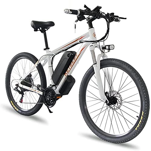 Electric Mountain Bike : QBAMTX Electric Mountain Bike Ebikes Electric Bicycle 26” All Terrain with 1000W 16AH 48V Removable Lithium-ion Battery for Adults Commuting E-Bike Beach Dirt Bike 21-speed