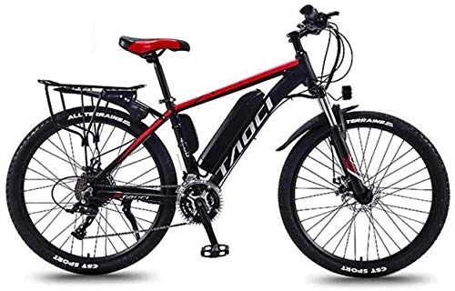 Electric Mountain Bike : RDJM Electric Bike, Adult 26 Inch Electric Mountain Bikes, 36V Lithium Battery Aluminum Alloy Frame, With Multi-Function LCD Display 5-gear Assist Electric Bicycle (Color : A, Size : 8AH)