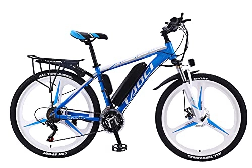 Electric Mountain Bike : TAOCI Electric Bikes for Adult, Mountain Bike, Aluminum Alloy Ebikes Bicycles All Terrain, 26" 36V 250W / 350W Removable Lithium-Ion Battery Bicycle for Commute Cycling Travel