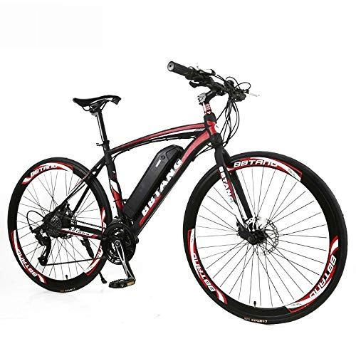 Electric Mountain Bike : TAZEDRO Electric Mountain Bike 350W Ebike 26'' Electric Bicycle, 20MPH Adults Ebike with Removable 7.8 / 10.4Ah Battery, Professional 21 Speed Gears(4-12days Shipping)