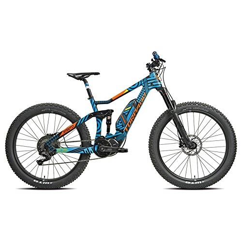 Electric Mountain Bike : Torpado Impudent E-Bike Xanto N 27.5"+ 11-V TG.44e-step 8000500WH 2018blue (emtb Enduro))