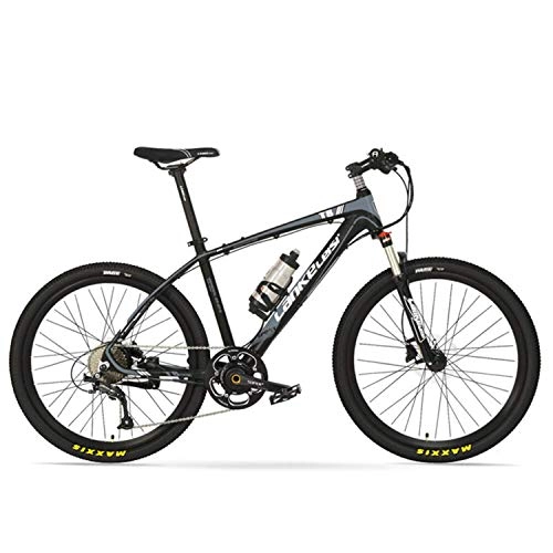 Electric Mountain Bike : ZHANGYY 26 Inches Cool E Bike, 5 Grade Torque Sensor System, 9 Speeds, Oil Disc Brakes, Suspension Fork, Pedal Assist Electric Bike