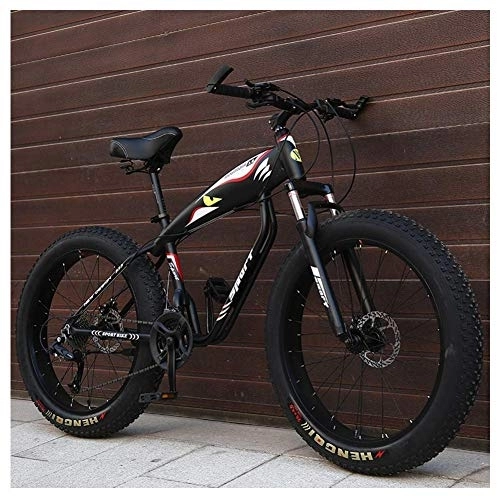 Fat Tyre Mountain Bike : unknow YYHEN 26 Inch Mountain Bikes, Fat Tire Hardtail Mountain Bike, Aluminum Frame Alpine Bicycle, Mens Womens Bicycle