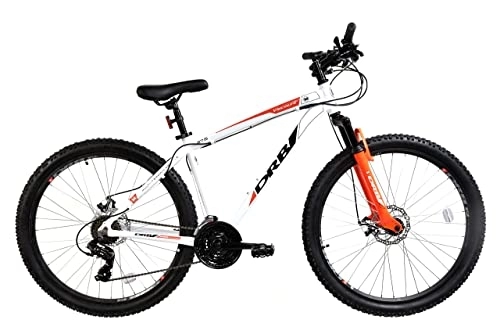 Mountain Bike : Dallingridge Viscount Hardtail Mountain Bike, 27.5" Wheel - White / Red