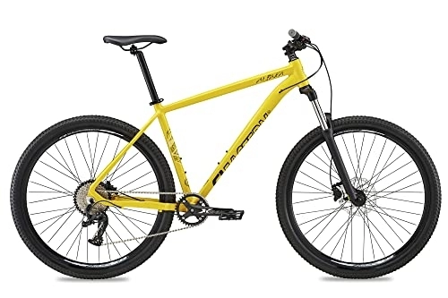 Mountain Bike : Eastern Bikes Alpaka 29" Lightweight MTB Mountain Bike, 9-Speed, Hydraulic Disc Brakes, Front Suspension Available in 4 Frame Sizes. (15", Yellow)