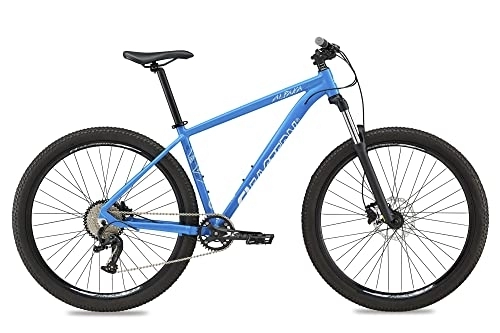 Mountain Bike : Eastern Bikes Alpaka 29" Lightweight MTB Mountain Bike, 9-Speed, Hydraulic Disc Brakes, Front Suspension Available in 4 Frame Sizes. (17", Blue)