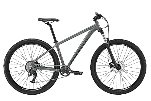 Mountain Bike : Eastern Bikes Alpaka 29" Lightweight MTB Mountain Bike, 9-Speed, Hydraulic Disc Brakes, Front Suspension Available in 4 Frame Sizes. (21", Grey)