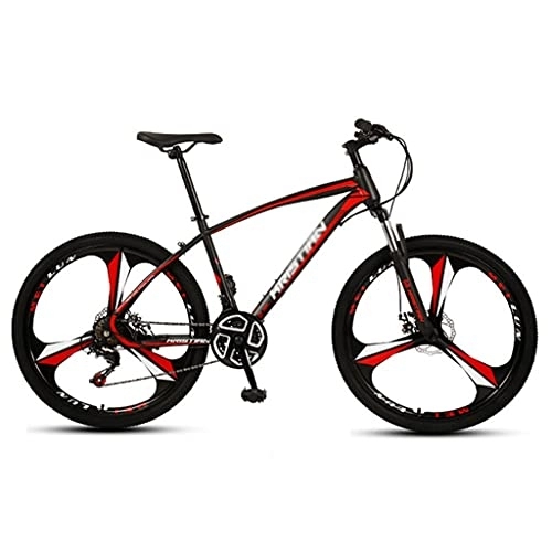 Mountain Bike : FAXIOAWA Children's bicycle 26 Inches Mountain Bike 24 Speeds Gears Bike for Men and Women City Bicycle Adjustable Seat Mountain Bike with Dual Disc Brakes (Color : Style2, Size : 26inch21 speed)