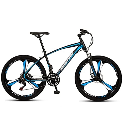 Mountain Bike : FAXIOAWA Children's bicycle 26 Inches Mountain Bike 24 Speeds Gears Bike for Men and Women City Bicycle Adjustable Seat Mountain Bike with Dual Disc Brakes (Color : Style3, Size : 26inch24 speed)