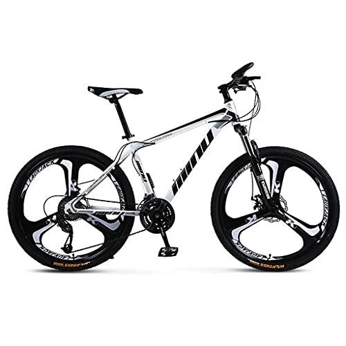 Mountain Bike : FAXIOAWA Children's bicycle 26 Inches Mountain Bike 27 Speeds Gears Bike, Adjustable Seat Mountain Bike for Men and Women With Dual Disc Brakes and Shock Absorbers (Color : Style2, Size : 30 speed)