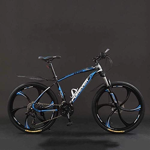 Mountain Bike : FMOPQ Bicycle 24 inch 21 / 24 / 27 / 30 Speed Mountain Bikes Hard Tail Mountain Bicycle Lightweight Bicycle with Adjustable Seat Double Disc Brake 6-11 27 Spee