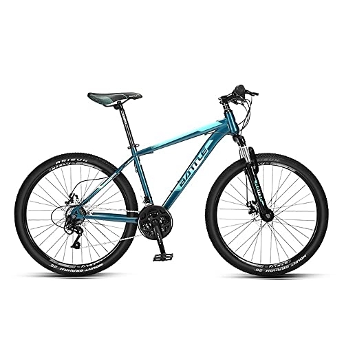 Mountain Bike : ITOSUI 26-inch Mountain Bike, 24 Speed Mens Mountain Bicycle With High Carbon Steel Frame and Double Disc Brake, Front Suspension, Hardtail Mountain Bikes for Adults