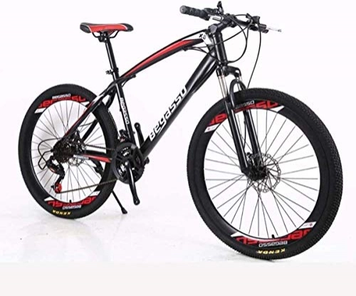 Mountain Bike : Smisoeq MTB road vehicles, cars 26 / 24 inch hard tail bicycle, the bicycle shift, bis suspension bike (Color : C, Size : 26 inch)