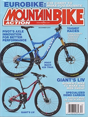Mountain Biking Book : Mountain Bike Action Magazine December 2015