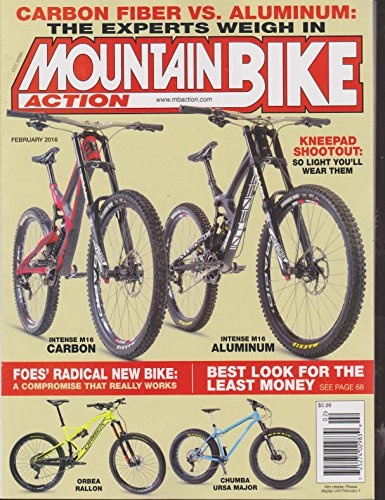 Mountain Biking Book : Mountain Bike Action Magazine February 2016
