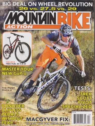 Mountain Biking Book : Mountain Bike Action Magazine October 2013