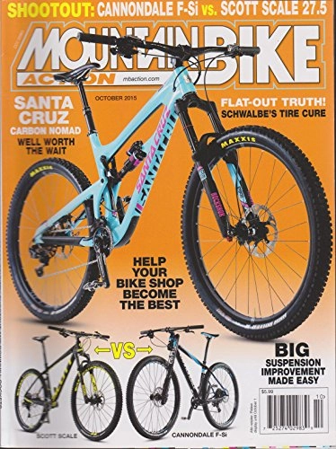 Mountain Biking Book : Mountain Bike Action Magazine October 2015