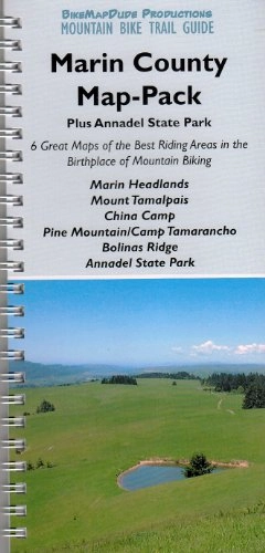 Mountain Biking Book : Mountain Bike Trail Guide to Marin County Map-Pack