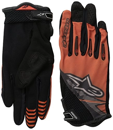 Mountain Bike Gloves : Alpinestars Flow Glove, Large, Spicy Orange Black