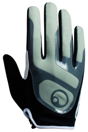 Mountain Bike Gloves : Ergon HX2 Cycling Gloves Black / White, unisex_adult mens, 46000341, Black, S