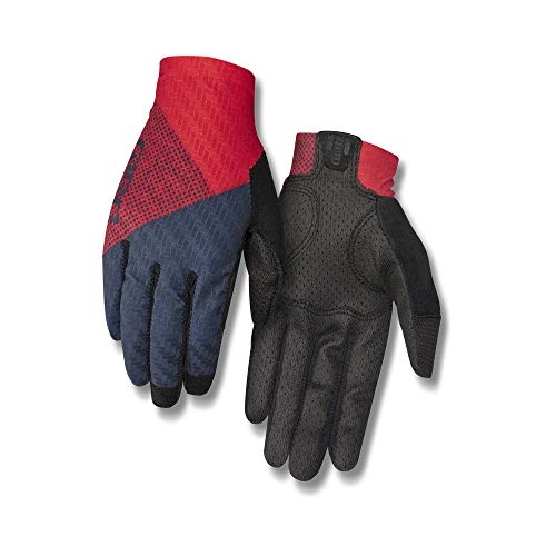 Mountain Bike Gloves : Giro Unisex - Adult Riv'ette CS Cycling Gloves, Tri Split Red / Midnight, S