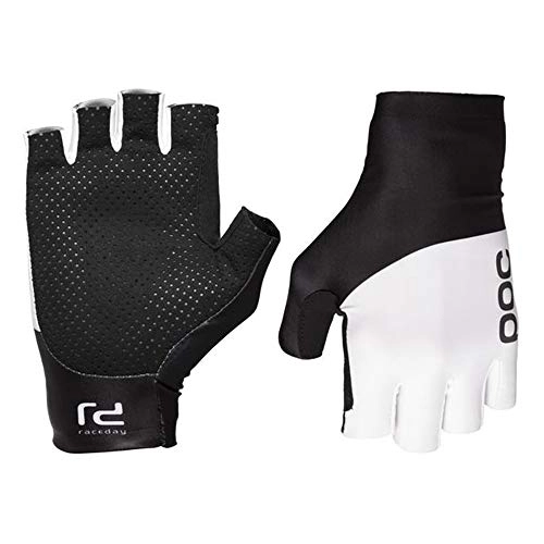 Mountain Bike Gloves : POC Unisex's Raceday Aero Glove Cycling, Hydrogen White / Uranium Black, L