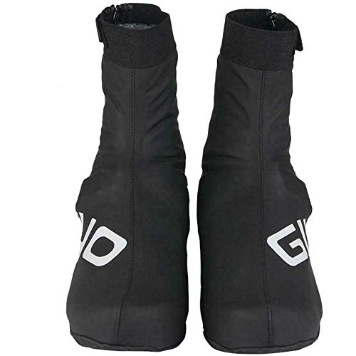Protective Clothing : DIYARTS Winter Cycling Shoes Overshoes Cover Thermal Covers Waterproof Windproof PU Leather Fleece Outdoor Bicycle Riding Shoe Sleeve (L)