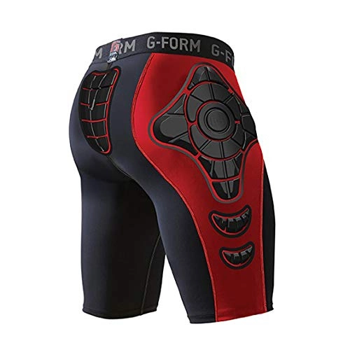 Protective Clothing : G-Form Pro-X Shorts Black-Red XL