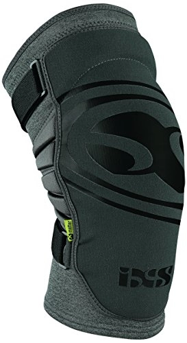 Protective Clothing : IXS Unisex_Adult Carve EVO+ knee guard shin Pads, Grey, XL