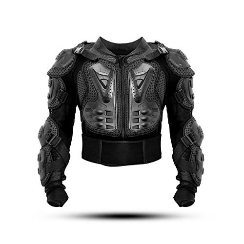 Protective Clothing : Motorcycle Full Body Armor Protective Jacket ATV Guard Shirt Gear Jacket Armor Pro Street Motocross Protector with Back Protection Men Women for Off-Road Racing Dirt Bike Skiing Skating