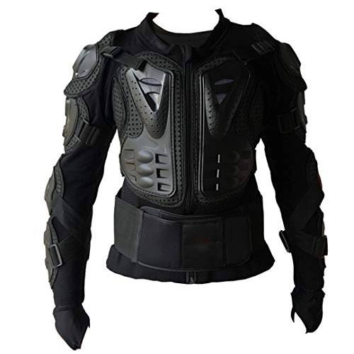 Protective Clothing : Outdoor Riding Motorbike Body Armor Cross Bike Armor Unisex Solid Protection Cloth black XXXL