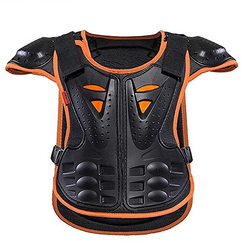 Protective Clothing : TTBF Kids Childrens Body Armor Motorbike Motorcyle Protective Protection Jacket CE Approved Mountain Cycling Sleeveless Suitable for Outdoor