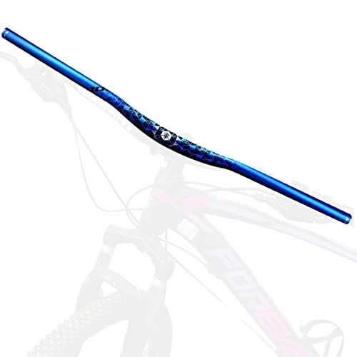 Mountainbike-Lenker : Mountainbike-Lenker 31, 8 Mm X 780mm / 800mm Riser-Lenker Leichter Fahrradlenker Aus Aluminiumlegierung Für Mountainbike-Downhill-Radfahren XC / AM / FR-Lenker (Color : Blue, Size : 780mm)