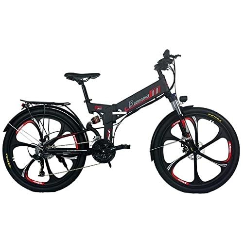 Zusammenklappbares elektrisches Mountainbike : E-Bike HYK26ND (HYK26ND Black)