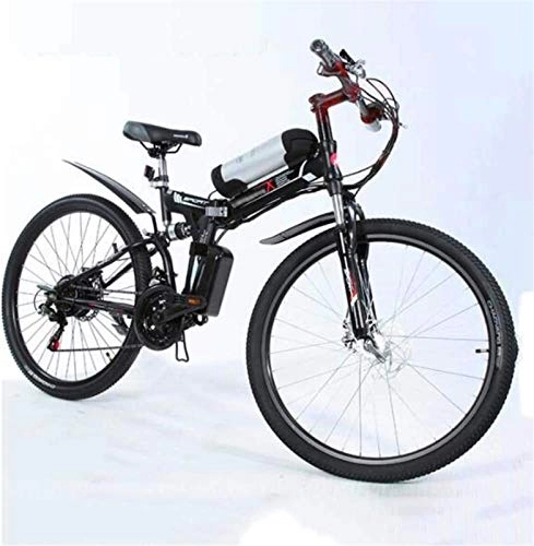 Zusammenklappbares elektrisches Mountainbike : Ebikes, 26-Zoll-Elektrofahrräder, klappbare Mountainbikes, Erwachsenenfahrrad, Outdoor-Radfahren