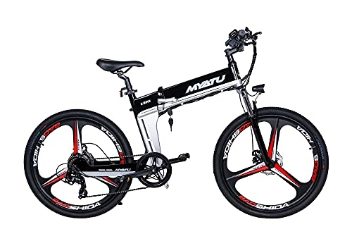 Zusammenklappbares elektrisches Mountainbike : MYATU 2 E-Bike Mountainbike Elektronisches Fahrrad