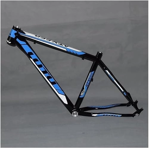 Cuadros de bicicleta de montaña : Cuadro de Bicicleta de montaña 18'' Freno de Disco de aleación de Aluminio Marco MTB QR 135 mm XC (Color : Blue, Size : 27.5 * 18'') (Color : BLU, Size : 27.5 * 18'')
