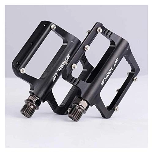 Mountain Bike Pedal : YDL 1 Pair Ultra-light Bicycle Pedals Mountain Bike Flat Pedals Non-Slip Aluminum Alloy Flat Pedals Road Cycling MTB Bike Accessories Bike Pedals for Suitable Indoor Exercise Bikes and Spinning