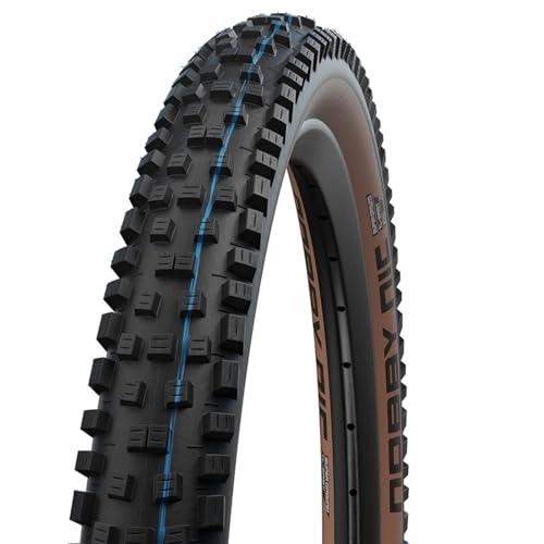 Mountain Bike Tyres : Schwalbe Nobby Nic Addix 26" x 2.40 (62-559) Tanwall Folding Mountain Bike Tyre