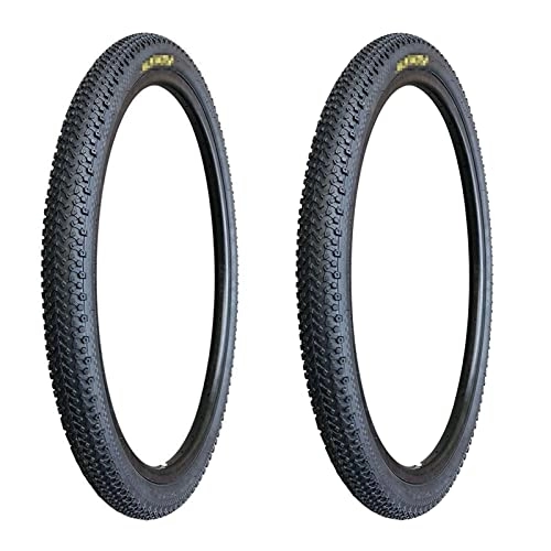 Mountain Bike Tyres : Set of 2 Mountain Bike Tires, 24 / 26 / 27.5 x 1.95, Bicycle Bead Wire Tire for Mountain, cycle Cross Country Tyre (Size : 27.5 * 1.95)
