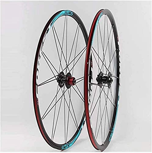 Mountain Bike Wheel : 26 inch MTB Bicycle Wheels, Double Wall Front Rear Wheel Mountain Bike Wheelset Quick Release Disc Brake 8 9 Palin 10 Speed 24H Bearings