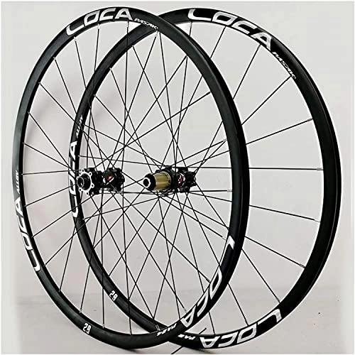 Mountain Bike Wheel : Amdieu Wheelset Mountain Bike Wheelset 26 / 27.5 / 29", 24 Hole Disc Brake 6 Pawl Bicycle Wheel Ultra-Light Alloy Front Rear 8-12 Speed Freewheel road Wheel (Color : Silver, Size : 27.5inch)