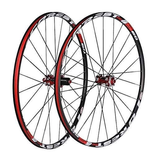 Mountain Bike Wheel : Components 26 / 27.5 Inch Wheel Mountain Bike, Trekking Bike Wheels Disc brake 7 8 9 1011 Speed (Color : A, Size : 26inch)
