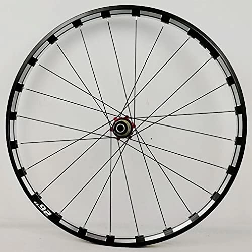 Mountain Bike Wheel : QHYRZE Mountain Bike Wheelset 26" 27.5" Bicycle Rim Disc Brake MTB Wheelset Quick Release Thru Axle 24 Holes Hub For 7 8 9 10 11 12 Speed Cassette Wheels 1750g (Size : 26'', Type : Thru Axle)