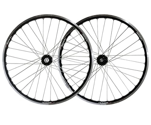 Mountain Bike Wheel : Rims 26" Mountain Bike Wheelset Quick Release Bicycle Rim V / Disc Brake MTB Wheels 32H Hub For 7 / 8 / 9 / 10 Speed Cassette 2248g (Color : Black)