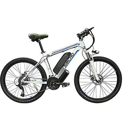 Vélos de montagne électriques : MOLINGXUAN VTT électrique, 26"X18.5 Vélo électrique au Lithium-ION vélomoteur Intelligent Mountain Bike 48V10.4AH, E