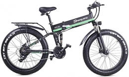 FFSM Bici MX01 1000W Forte elettrica Neve Bici, 5-Grade Pedal Assist Sensor, 21 velocit Fat Bike, 48V Extra Large Batteria E Bici (Colore: Rosso, Dimensione: 1000W 14.5Ah) plm46