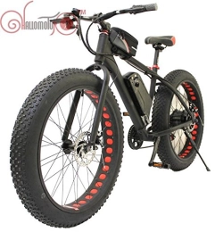 HalloMotor Mountain bike elettriches 36V 500W Bafang Hub Motor Fat Wheel eBike 26 * 4.0 Tire+Big Power 11AH Lithiun Battery + LCD Display +7 Speed